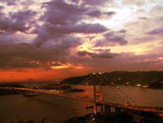 Tsing Ma Bridge at Sunset