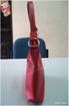 Red bag side view