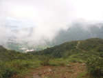東洋山頂開始起霧