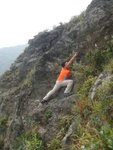 我地就是午餐前加個攀石活動!攀上羅漢塔頂