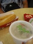 KFC居然有皮蛋瘦肉粥食..!!