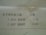 第一次打刀, ok 核突呀... 好彩都保得住第二!