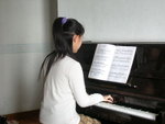 playing piano