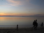 family + sunset = bliss