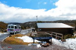 C (162) 開車直駛去Dove Lake，圖中是Shuttle Bus 站。