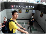 SAM_0100 行到9里遠的地鐵站，坐地鐵打算去亞運的場館