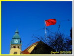 DSCF8839 紅旗與鐘樓~!