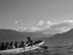 Boat trip in Luku Lake