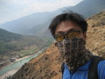 Hiking at 虎跳峽