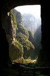'Three Natural Bridges': TianLong, QingLong & HeiLong Bridges. 天生三橋的天龍橋。