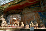 DaZu Stone Sculpture 大足石刻:臥佛