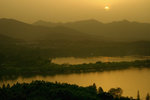 Sunset scenery from LeiFeng Pagoda. 雷峰看日落。