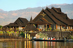 Myanmar Treasure Resort, where we stayed in Inle Lake.