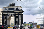 Triumphal Arch in Moscow, celebrating Napoleon's defect in 1812.