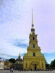 'Peter & Paul Fortress' in St. Petersburg, built by Peter the Great in 1703.