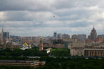 Moscow downtown, from Sparrow Hills (previously called Lenin Hill).