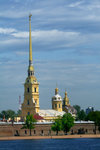 'Peter & Paul Cathedral' is the tallest building in St. Petersburg, 122 metres.