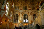 Extravagant interior, the Jordan Staircase of Winter Palace.