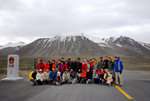 Group Photo at Khunjerab Pass, Border between China & Pakistan