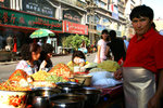 Food Stall in the Street of Urumqi