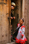 Mother & Daughter in the Old City of Kashgar