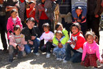Eric with children from DeSha Village.