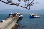 The only pier at Tung Ping Chau