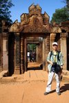 At the Entrance of Banteay Srei
