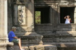 Snapshot inside Angkor Wat