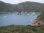 You can see Long Ke Wan became a Typhoon shelter,   because of the couple days of public hoilday