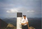 Pyramid Hill (大金鐘), 536m, 2/4/99.   I sprained my right ankle on level ground after coming down from the hill.
