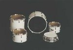 In 99 summer, I was making a 1:8 drum set, I stopped here, because I have not decided how to make modifications.  Here are the unfinished parts: