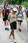 Uncle Yip also join the long march, 9am start