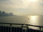 黃昏下的閃閃海