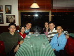 19-4-2005 Reunion dinner at Fat Angelo restaurant 1