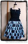 ＊完&#22770;＊ Cinderella skirt blue