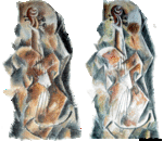 Violin 
(Study on Braque)