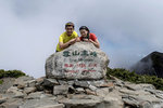 9:50am，順利登上台灣第二高峰，雪山主峰，海拔 3,886米
