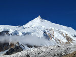 百看不厭的 Manaslu East Pinnacle，高 7,992米