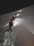 凌晨 12:30am 正式出發 summit push