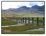 興建中的青藏鐵路