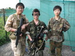 左:基寶, 中:TAZ, 右:羅渣