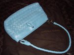 New $2800 (Org $4800) Classic BV Woven Small Clutch