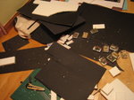 during ECA DAY preparation, taken in my bedroom. so messy!