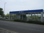 car wash station which looks like greenhouse sometimes. oh, i like glasses!