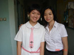i was shocked when i knew that miss fung was leaving. our caring class teacher who helped us a lot in F.2