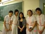 the greatest and the most talented elit teacher - miss leung, u are so charm today! u have changed us a lot and i'll never forget your lessons!