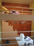 1st layer of the brown wall, i was so excited X)