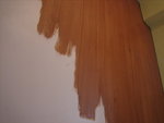 1st layer of the brown wall