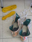 heavy rain and my shoes and socks are all wet .\/. OMG